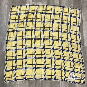 Elsa Schiaparelli 100% Luxe Silk scarf from 1950's.